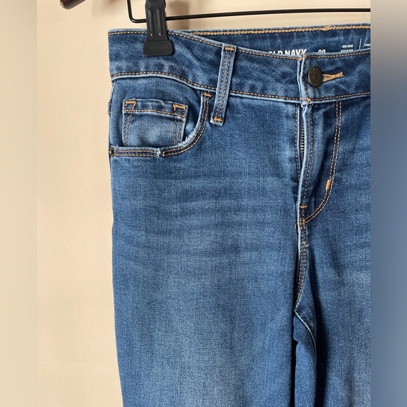 Old Navy Mid-Rise Kicker Boot Cut Jeans Size 00 - Picture 6 of 12